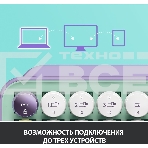 Клавиатура беспроводная Logitech Keyboard POP KEYS DAYDREAM_MINT, фото17