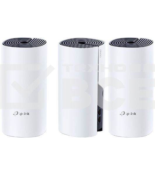 Домашняя гибридная Mesh Wi-Fi система TP-Link DECO P9(3-PACK) AC1200 + AV1000
