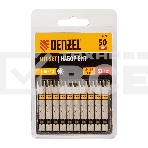 Набор бит TORX 40х50, сталь S2, шестигранный профиль, 10 шт. Denzel, фото3
