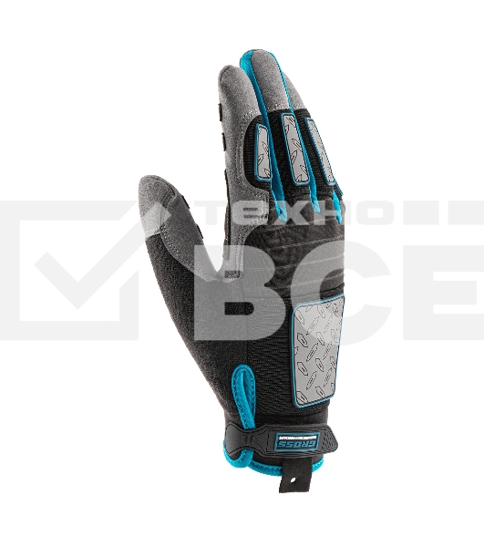 Перчатки универсальные Gross усиленные, с защитными накладками, DELUXE, размер XL (10)