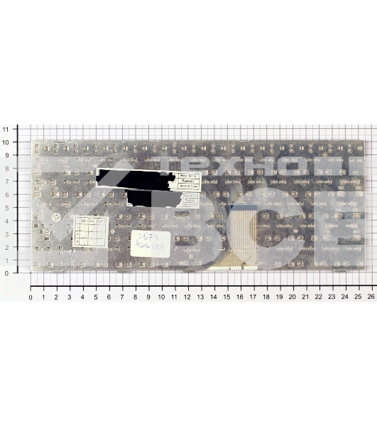 Клавиатура для ноутбука Asus Eee PC 1005HA 1008HA 1001HA 1001px белая