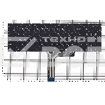 Клавиатура для ноутбука MSI GS75 GL75 GX63, черная с цветной подсветкой, фото2