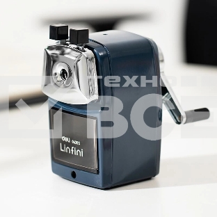 Точилка для карандашей механическая Deli E0620S, 1 отверстие, пластик, ассорти