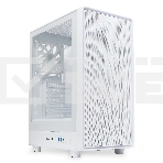 Компьютерный корпус HSPD M510, Mesh Mid Tower, белый, TG, 0.5 SPCC, 4x120мм ARGb ATX, mATX, mITX 180/280/160мм 1x2.5