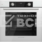 Встраиваемый духовой шкаф HF 608 W 60 см, 80 л, 6 режимов, каталитическая очистка, поворотные переключатели, телескопические направляющие на 1 уровне, белый цвет, фото4