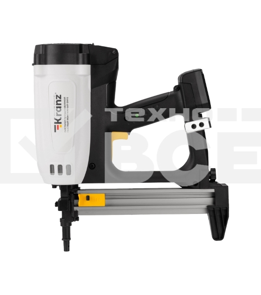 Пистолет гвоздезабивной газовый монтажный Kranz GN95, 95Дж, длина гвоздей 15-40мм, диаметр 2,7-3мм