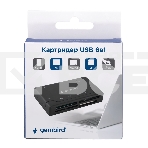 Кард-ридер Gembird FD2-MSD-4/черный/SD/TF/MicroSD/XD/MS/M2/CF/USB 2.0/пластик, фото7