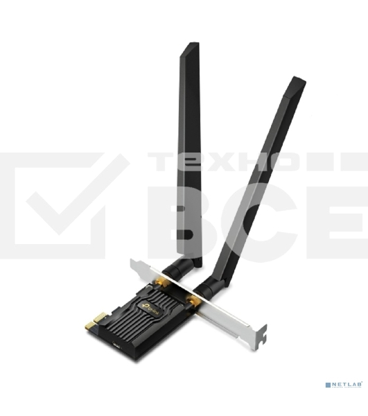 Трехдиапазонный беспроводной PCI Express-адаптер TP-Link Archer TXE72E AXE5400 Wi-Fi 6E с поддержкой Bluetooth 5.3