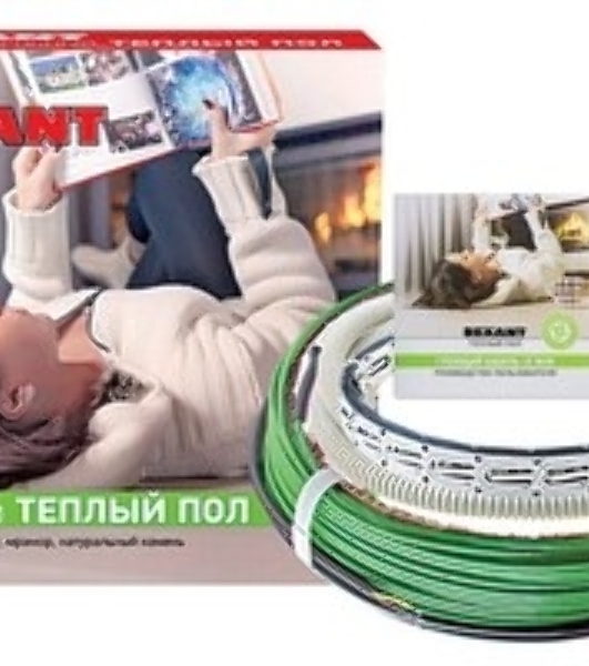 Теплый пол Rexant Slim RNB-190-2300 (2300Вт/190м/S обогрева, м2: 14,0-19,0) (двух жильный)