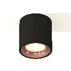 Светильник Ambrella Light XS7532025 SBK/PPG черный песок/золото розовое полированное MR16 GU5.3 (C7532, N7015), фото3