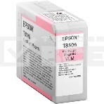 Картридж струйный EPSON T8506 светло-пурпурный (80 мл.) для SureColor SC-P800, фото 1