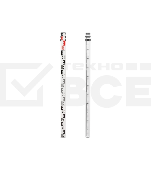 Рейка нивелирная RGK TS-5 длина 5м телескопическая алюминиевая