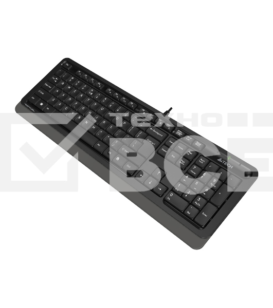 Клавиатура A4Tech Fstyler FK10 проводная, USB, черный/серый
