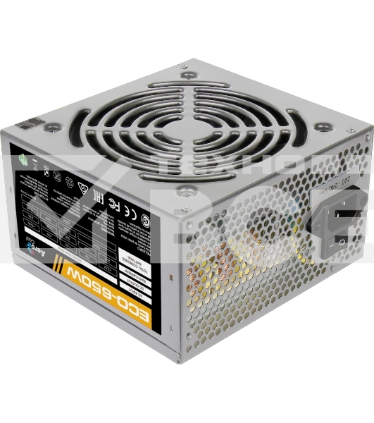 Блок питания Aerocool / Formula ECO-650W, 650Вт, 120мм, серый