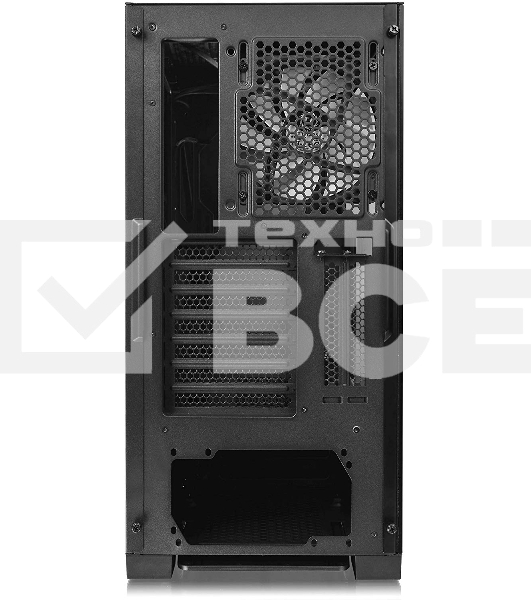 Компьютерный корпус Thermaltake H550 TG RGB черный без БП ATX 5x120mm 5x140mm 2xUSB2.0 1xUSB3.0 audio bott PSU