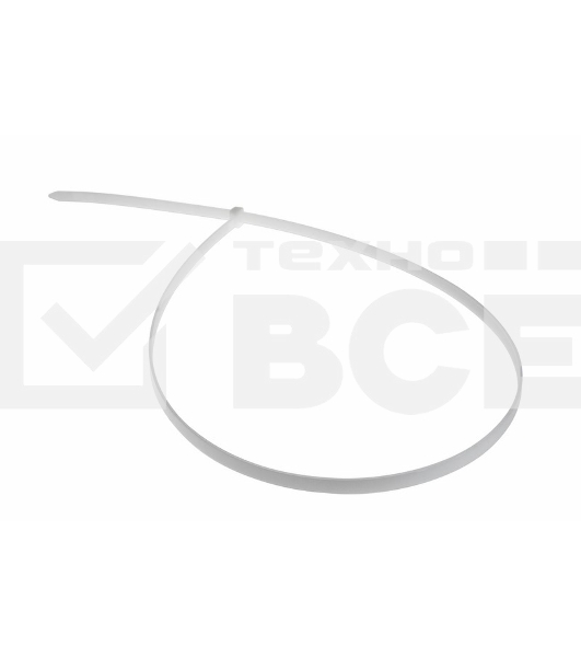 Хомут-стяжка кабельная нейлоновая Rexant 1020 x9,0 мм, белая, упаковка 100 шт.