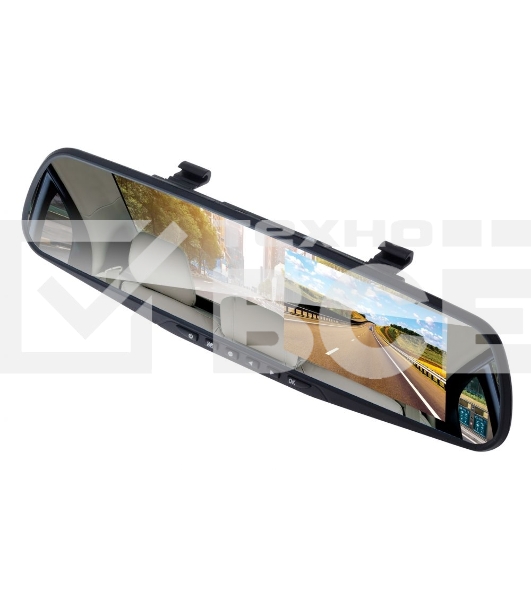 Видеорегистратор Digma FreeDrive 303 MIRROR DUAL черный 1.3Mpix 1080x1920 1080p 120гр.