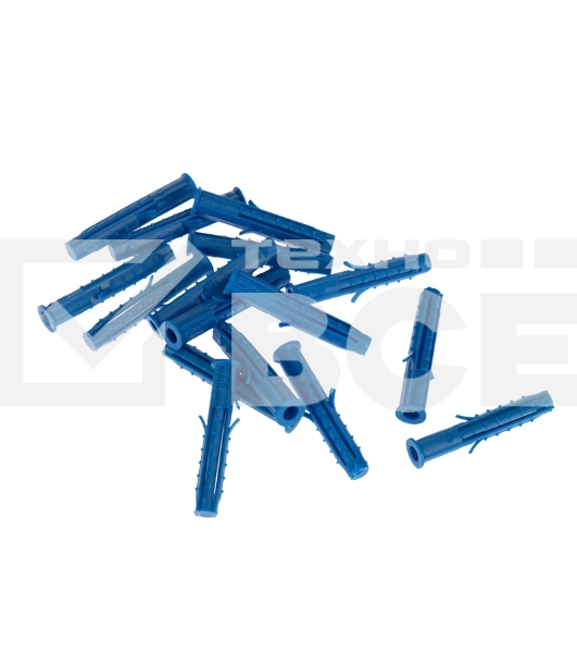 Дюбель распорный KRANZ 6х40, синий, пакет (100 шт./уп.)