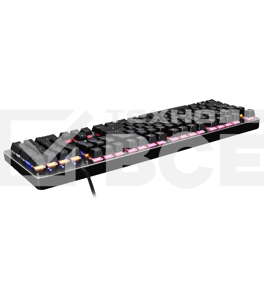 Клавиатура Oklick 970G DARK KNIGHT механическая черный USB Gamer LED