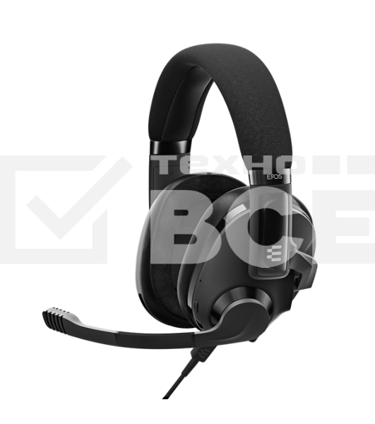 Игровая гарнитура EPOS H3 Hybrid чёрная (Sennheiser, mini jack 3.5 мм, USB, Bluetooth®, PC / Soft phone, PS4, Xbox One, Nintendo Switch, Mac OSX, PS5, Xbox Series X)