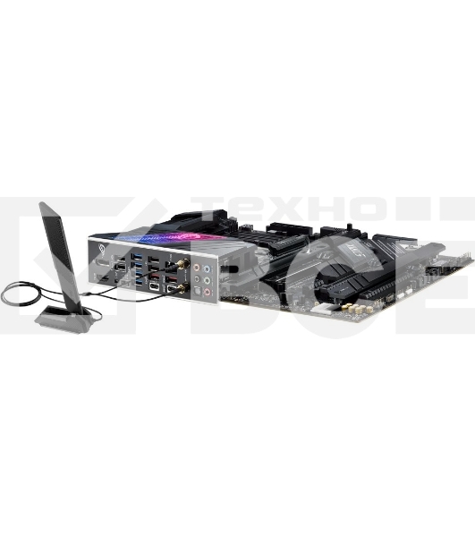 Материнская плата ASUS ROG STRIX Z690-E GAMING WIFI, LGA 1700, Intel Z690, 4xDDR5, 6xSATA, 3xM.2, 1xPCI-E 5.0 x16, 1xPCI-E 4.0 x4, 1xPCI-E 3.0 x4, 1xPCI-E x1, 1xHDMI, 1xDP, 1x 2.5Gb LAN, 4xUSB-A 2.0, 4xUSB-A 3.2 Gen 1, 2xUSB-A 3.2 Gen 2, 1xUSB-C 3.2 Gen 2, 1xUSB-C 3.2 Gen 2x2, 5x3.5 мм, 7.1, ATX