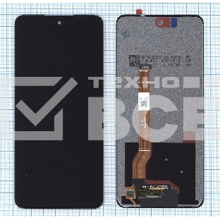 Дисплей для Realme C55 RMX3710, C67 RMX3890, Oneplus Nord CE3 Lite 5G с тачскрином черный orig lcd