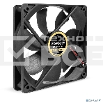 Вентилятор для корпуса ExeGate ExtraPower EP12025BM черный, 120 мм, 1850 об/мин, 30 дБ, 2 pin, фото2