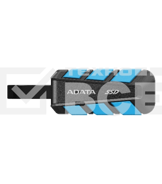 Внешний SSD ADATA SC740, 500 Gb, USB 3.2 Gen 2 Type-C, R/W 1050/1000, синий
