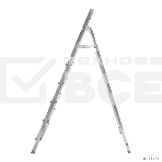 Стремянка металлическая Rexant 6 ступенек, усиленный профиль, фото4