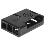 Корпус RA187 Корпус ACD черный ABS Plastic Case w/GPIO port hole and Fan holes for Raspberry Pi 3, фото2