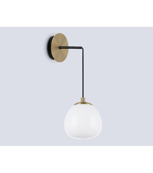 Настенный светильник Ambrella light LH51005 SGD/BK/FR золотой песок/черный/белый матовый G9 max 28W 130*200*400