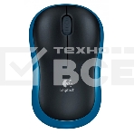 Мышь беспроводная Logitech M185 синий, 1000 dpi, радиоканал, USB, кнопки - 3, фото7
