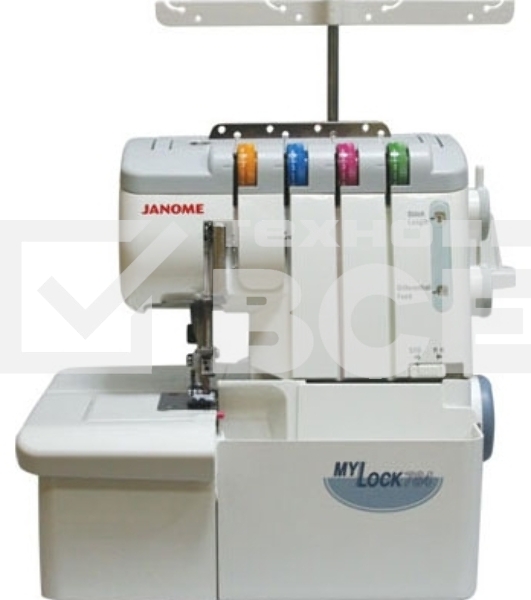 Оверлок Janome MyLock 784 белый