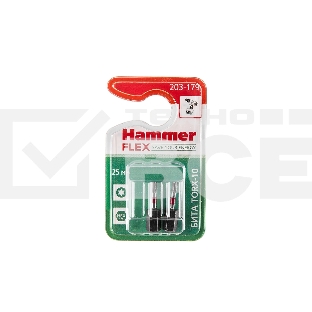 Бита Hammer Flex 203-179TORX-1025мм, 2шт.