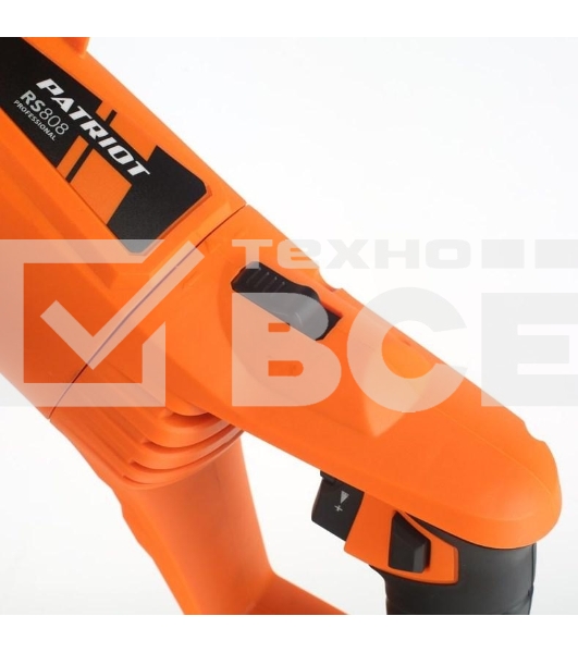 Пила сабельная сетевая PATRIOT RS 808LED, регулировка скорости, поворотная рукоять, 850Вт