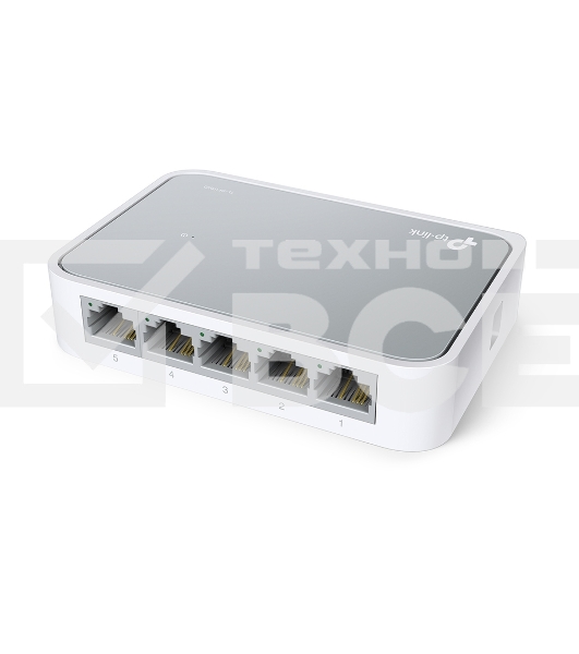 Коммутатор TP-Link SOHO TL-SF1005D Коммутатор 5-port 10/100M mini Desktop Switch, 5 10/100M RJ45 ports, Plastic case