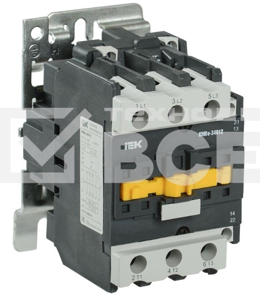 Контактор КМИе-34012 40А 230В/АС3 1НО; 1НЗ ИЭК KKME31-040-230-11