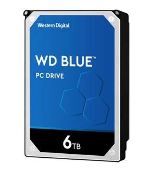 Жесткий диск WD Blue™ WD60EZAZ 6ТБ 3,5' 5400RPM 256MB (SATA III)