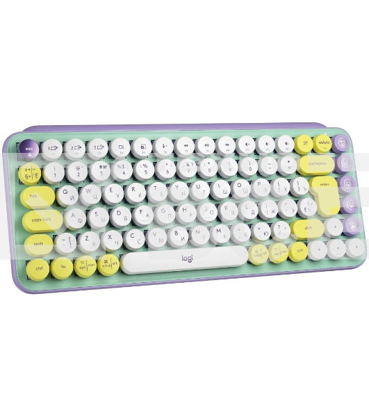 Клавиатура беспроводная Logitech Keyboard POP KEYS DAYDREAM_MINT