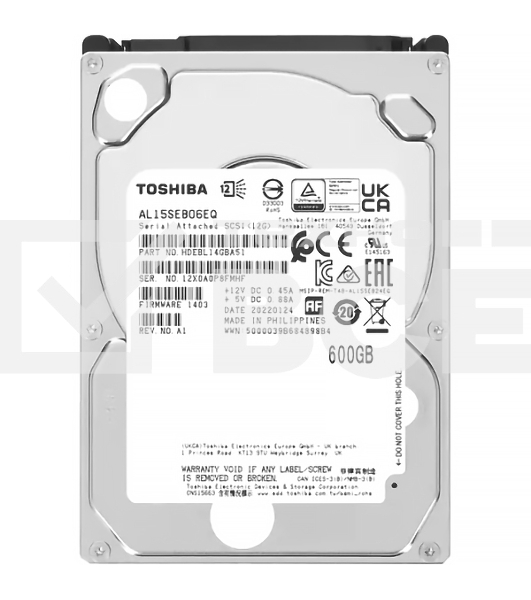 Жесткий диск Toshiba Enterprise HDD 2.5