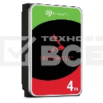 Жесткий диск Seagate 4TB Ironwolf (ST4000VN006) {SATA 6.0Gb/s, 7200 rpm, 256mb buffer, 3.5