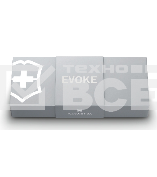 Нож перочинный Victorinox Evoke Alox (0.9415.D26) 136мм 5функц. серебристый подар.коробка