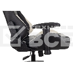 Кресло игровое Бюрократ VIKING 5 AERO WHITE черный/белый искусственная кожа, фото12