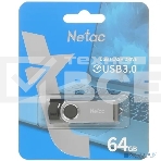Флеш диск Netac U505 64Gb <NT03U505N-064G-30BK>, USB3.0, фото2