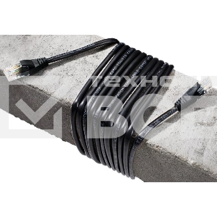 Патч-корд литой AOpen ANP511_1.5M_BK UTP кат.5е 1,5м черный