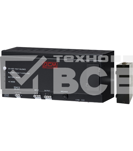 Источник бесперебойного питания Powercom DRU 500VA/300W, DIN Rail, 230V, RS-232, 2 year warranty (1114005)
