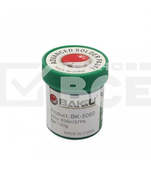 Паста паяльная BAKU BK-5050, 50 гр., банка