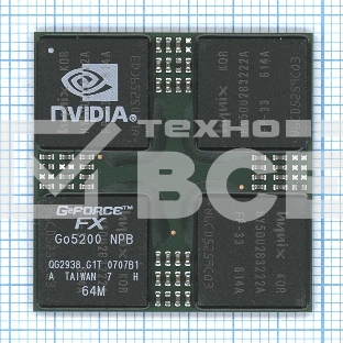 Чип nVidia GeForce FX GO5200 NPB (64M)