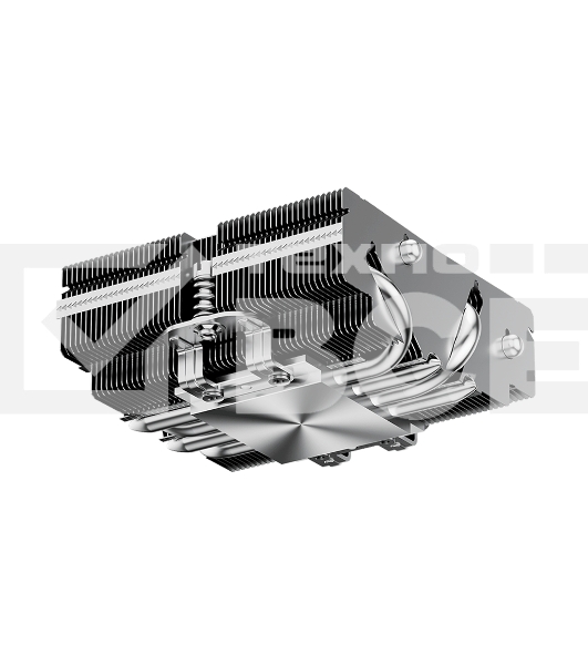 Кулер для процессора PCCooler S815I Low profile (125W, 4pin PWM, 37mm, Al/Cu, 4x6mm, 1x75mm, 51.42 CFM, 39dBA, 2000~4000 RPM, S: LGA115X/20XX/1200/1700/1851 AMD3/AMD4, silver)