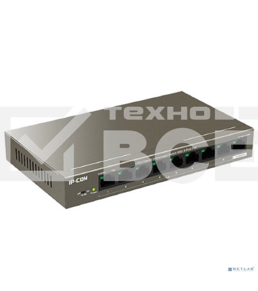 Коммутатор неуправляемый PoE IP-COM G1109P-8-102W 9 портов, 9x1 Гбит/с, PoE 8х92 Вт, настольный